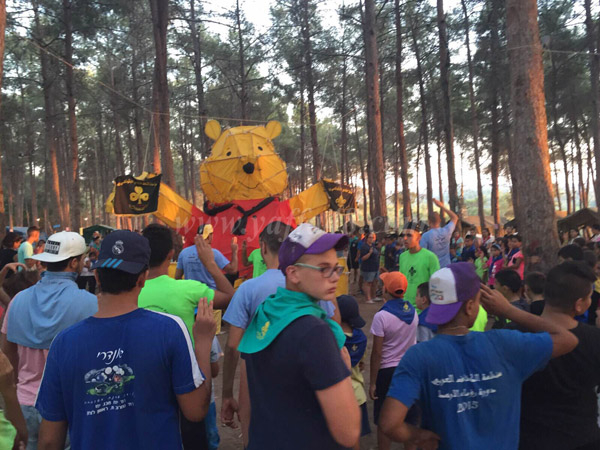 بالصور: فعاليات مميزة لمرشدي وشباب سرية كشاف النادي الأرثوذكسي في المخيم الصيفي